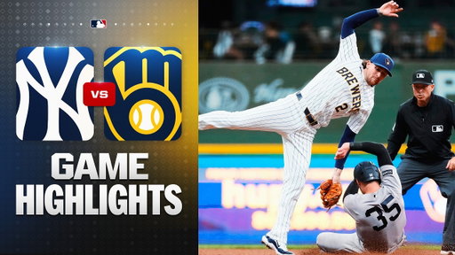 Yankees vs. Brewers Game Highlights (5/9/26) | MLB Highlights