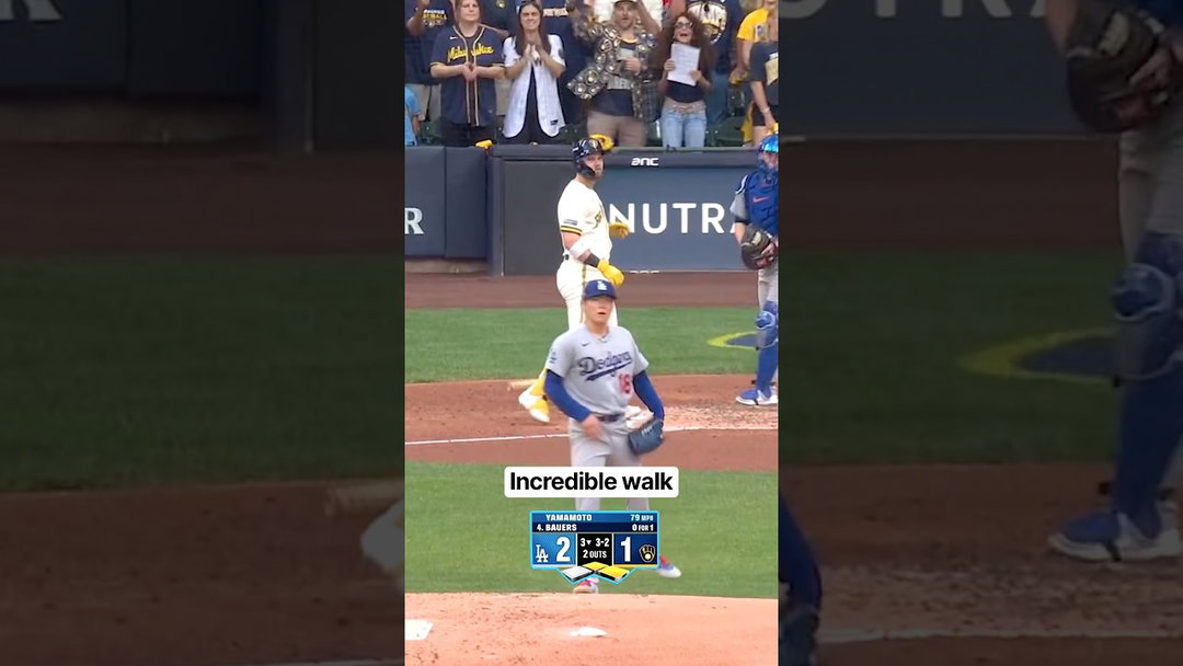 Jake Bauers 12-pitch walk against Yoshinobu Yamamoto