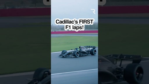 🚀 Cadillac's FIRST F1 laps!