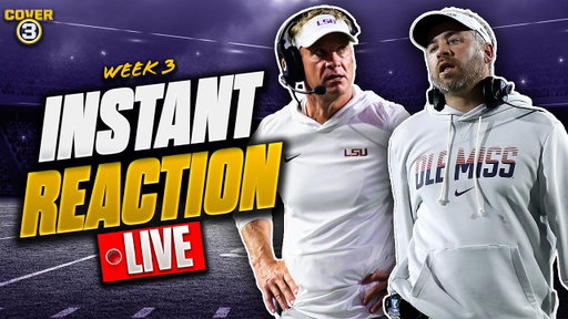 WEEK 3 INSTANT REACTION: Ole Miss Wins THRILLER Over LSU | SMU-Louisville | Texas A&M Upset | MORE!
