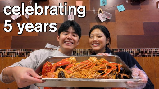 eating together for 5 years + life update NYC vlog