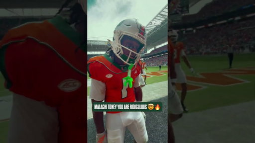 THAT MAN MALACHI TONEY IS THE DEFINITION OF A COLLEGE FOOTBALL SUPERSTAR 🌟 (🎥: @IbisMediaCo)