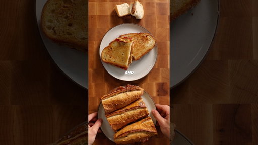 Cheap vs expensive PB&J #cooking #food #foodasmr #recipe