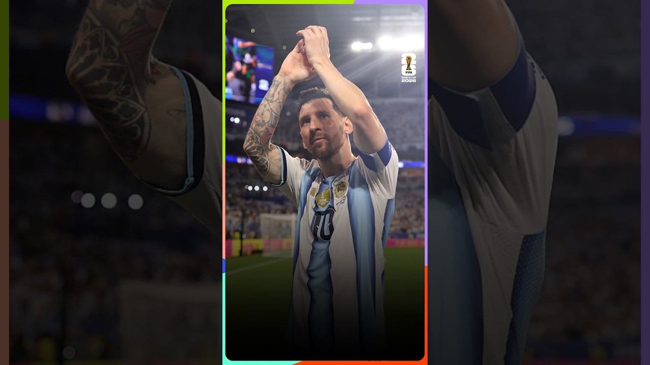 Lionel Messi wins the adidas Silver Boot Award at the 2026 FIFA World Cup 🇦🇷
