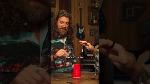 No baby hamsters were harmed in the making of this magic trick.