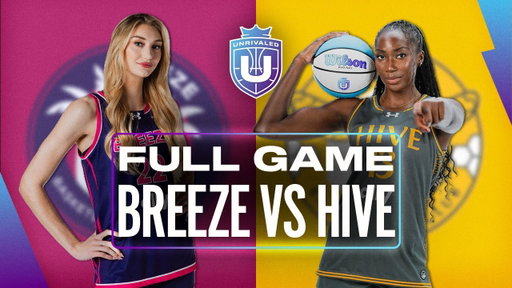 FULL GAME: BREEZE vs. HIVE | Jan 9, 2026 | Unrivaled Basketball