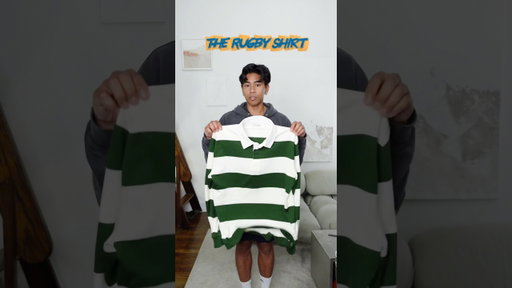 How to style the rugby shirt #grwm