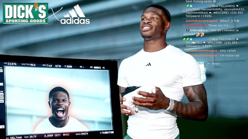 Travis Hunter BEHIND THE SCENES Filming a Commercial!! (IRL STREAM)