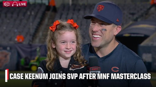 'It's going to go down as one of the more special nights of my life'  - Case Keenum 🧡 | SC with SVP