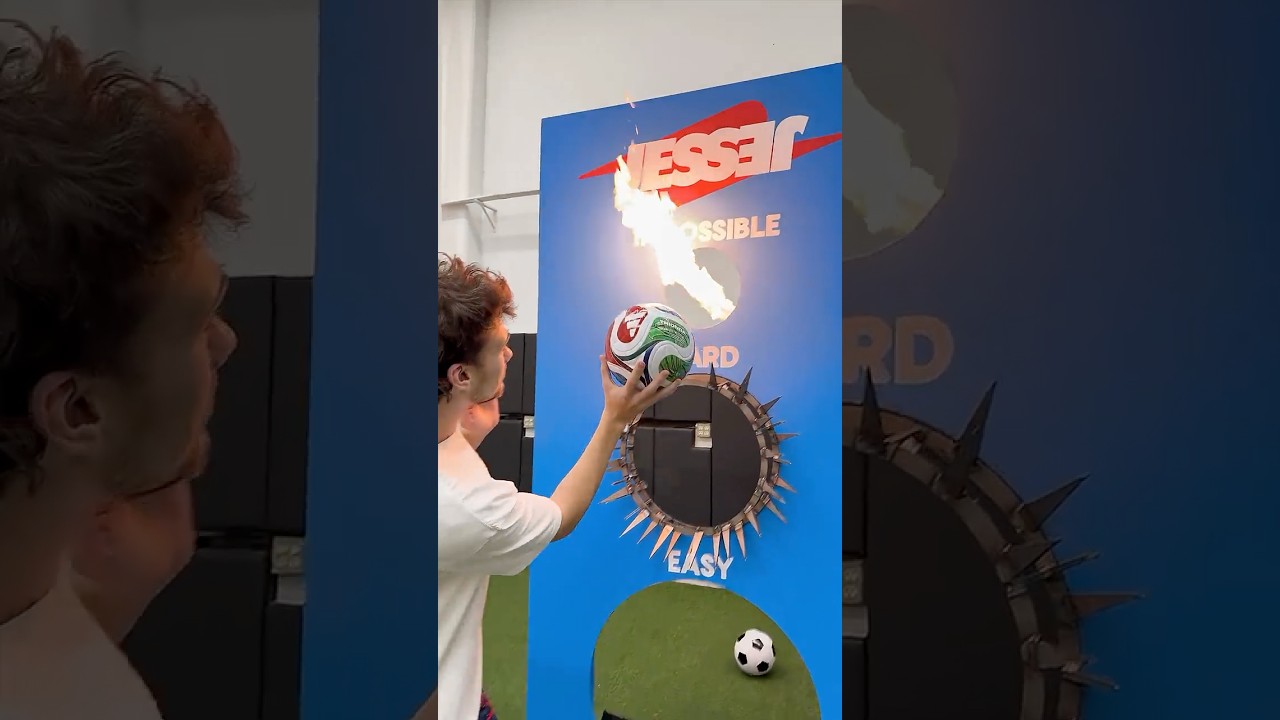 Impossible World Cup Football Shot!
