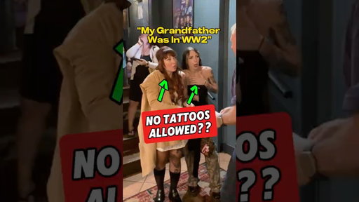 Too many tattoos?? 😂🤣 #comedy #prank #funny #hiddencamera #tattoo