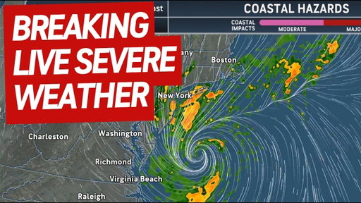 LIVE: Nor'easter Coverage With Storm Chasers - Northeast Sept. 26