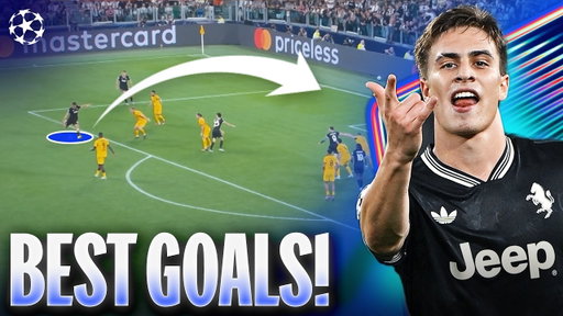 Best Champions League LEAGUE PHASE Goals 2025/26