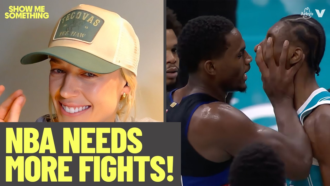 Indiana Fever’s Sophie Cunningham DEBATES: Does NBA need more fights?! | West Wilson