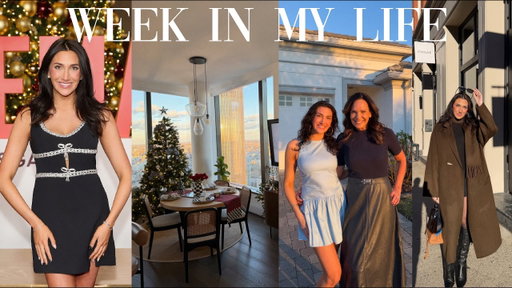 WEEK IN MY LIFE in NYC (+ florida!) where i've been, life updates, secret santa + holiday szn!!