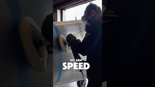 Metal Restoration - How to move metal and achieve perfect gloss 🧰✨ #aircraftdetailing