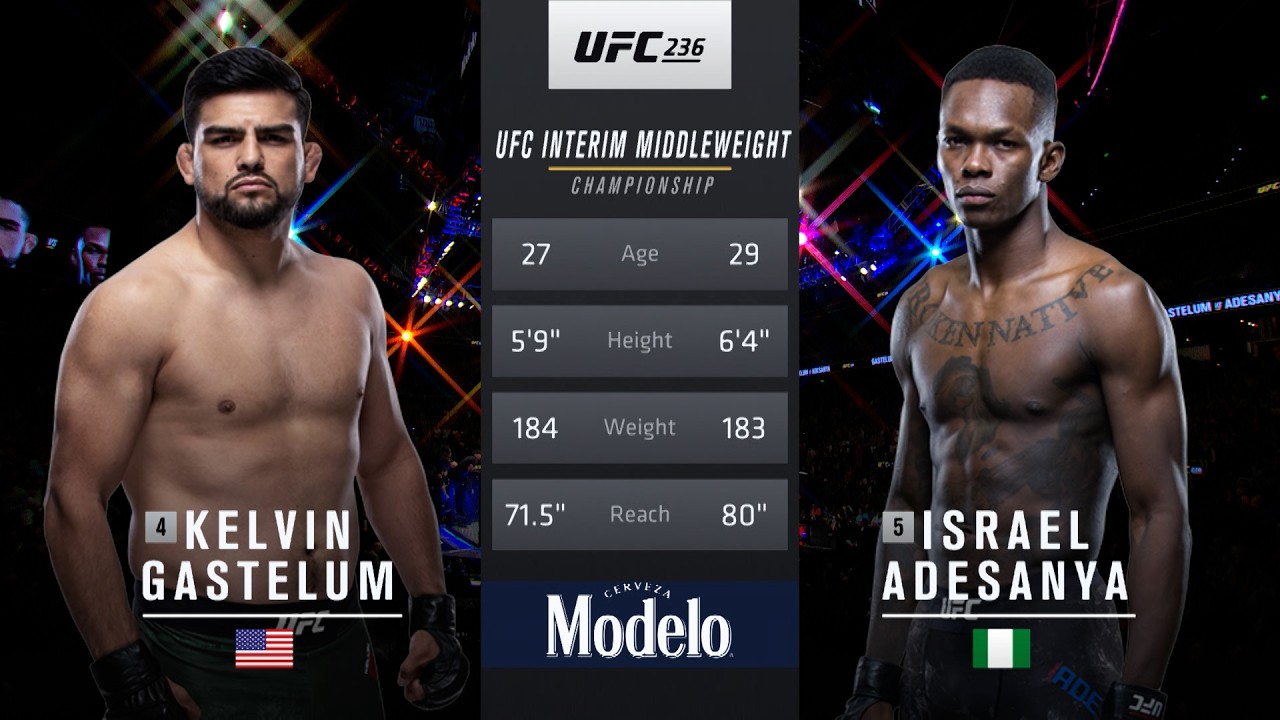 Kelvin Gastelum x Israel Adesanta | LUTA COMPLETA | UFC Seattle