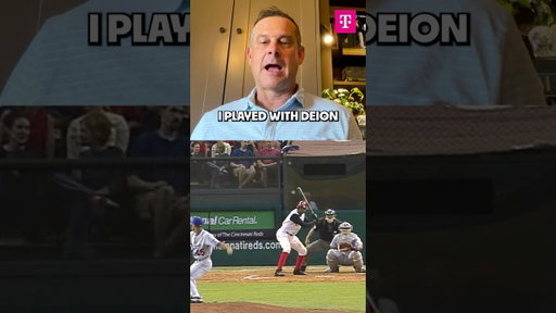 Baseball player is like Deion Sanders