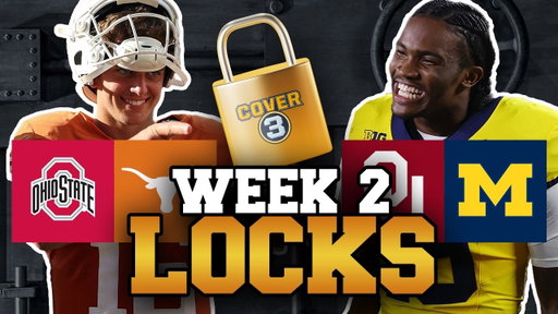 Week 2 LOCKS 🔒 Best Bets, Against The Spread Picks, Moneyline Sprinkles & More! | Cover 3