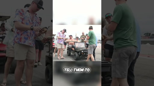 I took Bert Kreischer to NASCAR Part 2! #shorts