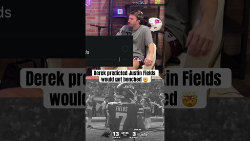 What a call on the @DerekandJojoShow 😳 #nfl #nflnews #nyjets #justinfields