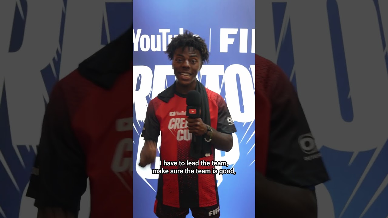 captain @IShowSpeed reporting for duty 👏 don’t miss the YouTube FIFA Creator Cup LIVE NOW