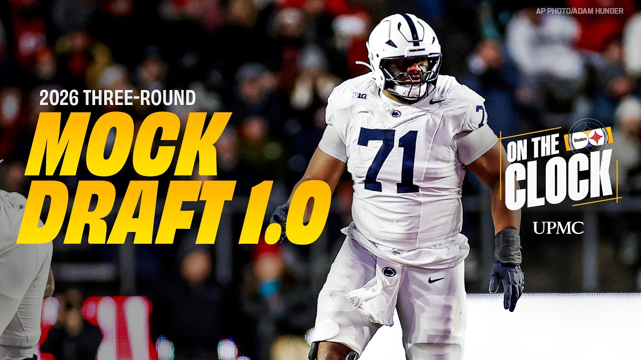 Steelers Three-Round Mock Draft 1.0 | On the Clock | Pittsburgh Steelers