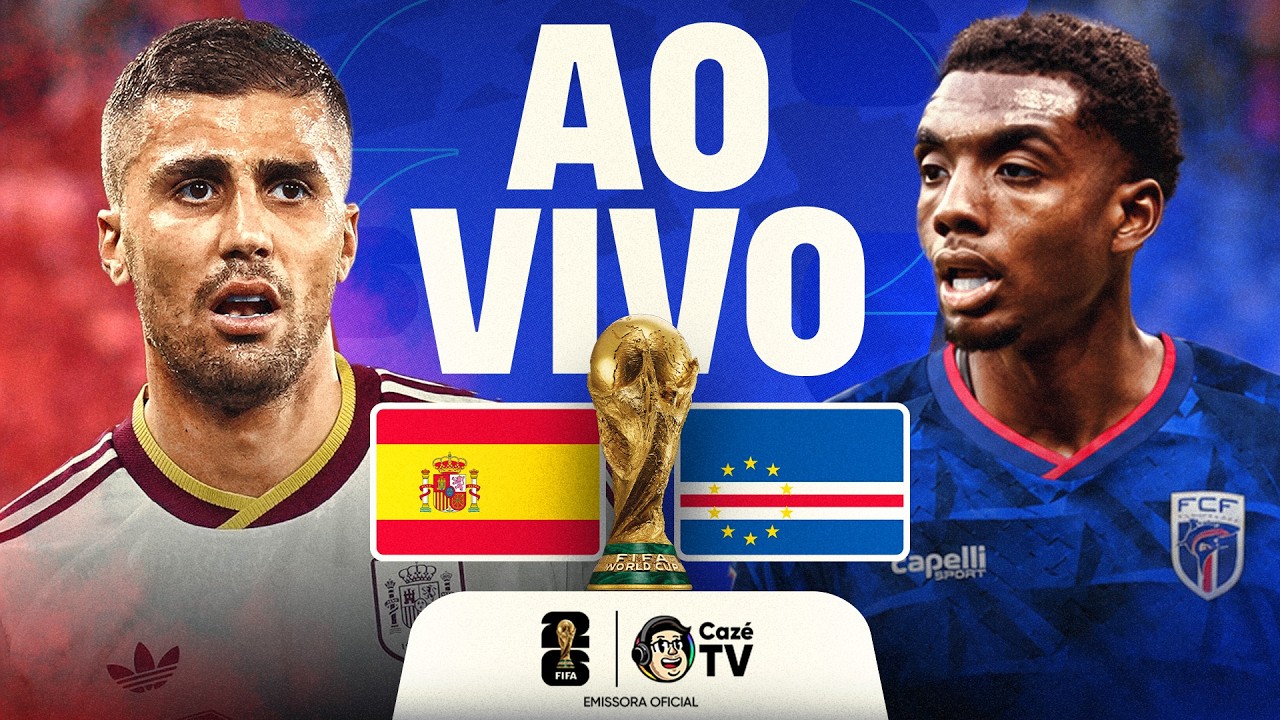 JOGO COMPLETO: ESPANHA X CABO VERDE | COPA DO MUNDO FIFA™ 2026 | 1ª RODADA | FASE DE GRUPOS