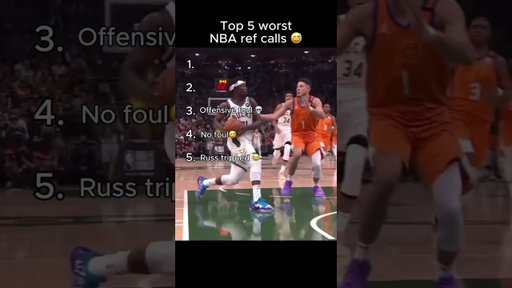 Top 5 NBA refs worst calls