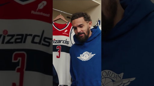 The reason Trae Young chose 3 🤝 #nba #jersey #wizards #shorts