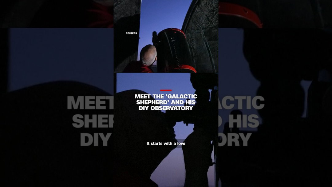 Meet the ‘Galactic Shepherd’ and his DIY observatory