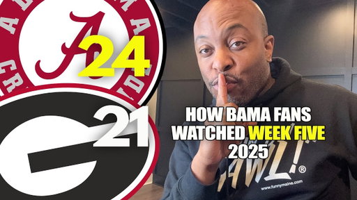 How Bama Fans Watched Week Five Games | FunnyMaine | 2025