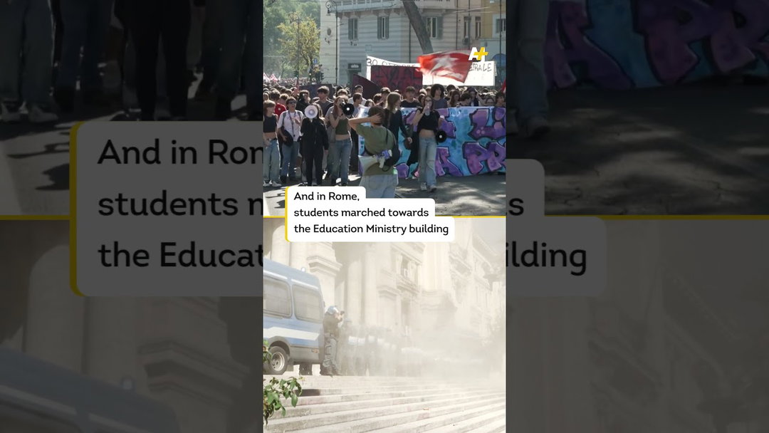 Police Crackdown on Italy Protests