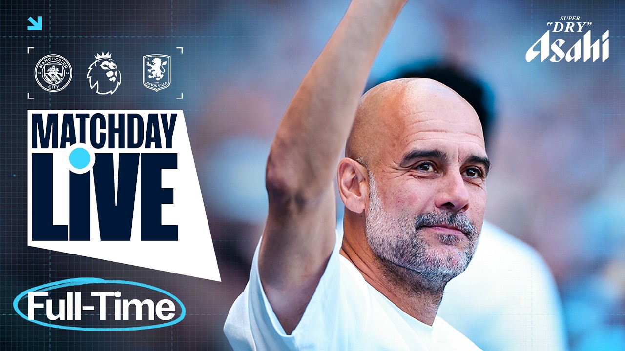 PEP, BERNARDO & JOHN STONES BID FAREWELL TO MAN CITY | Man City 1-2 Aston Villa | Premier League