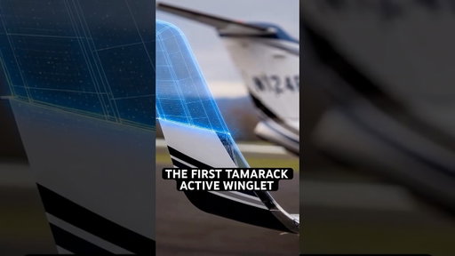 By combining winglets with active load alleviation technology..