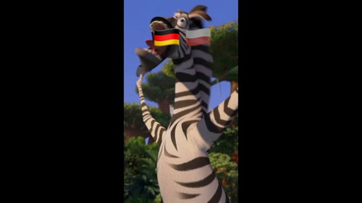 Która wersja lepsza?🦁🦓 #Niemiecki vs #Polski #Madagascar #LanguageComparison