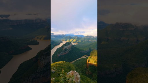 I cant believe this is in South Africa🤯the largest green canyon in the WORLD😱#southafrica #nature