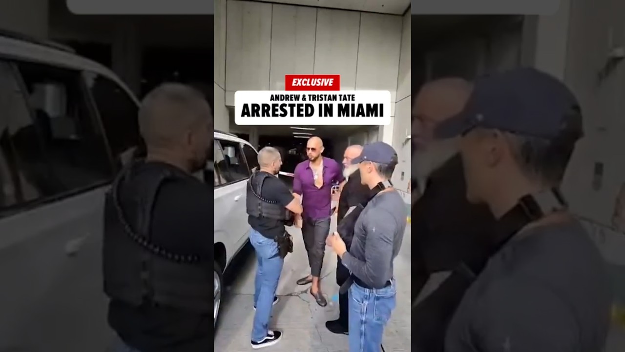 Andrew and Tristan Tate Arrested in Miami
