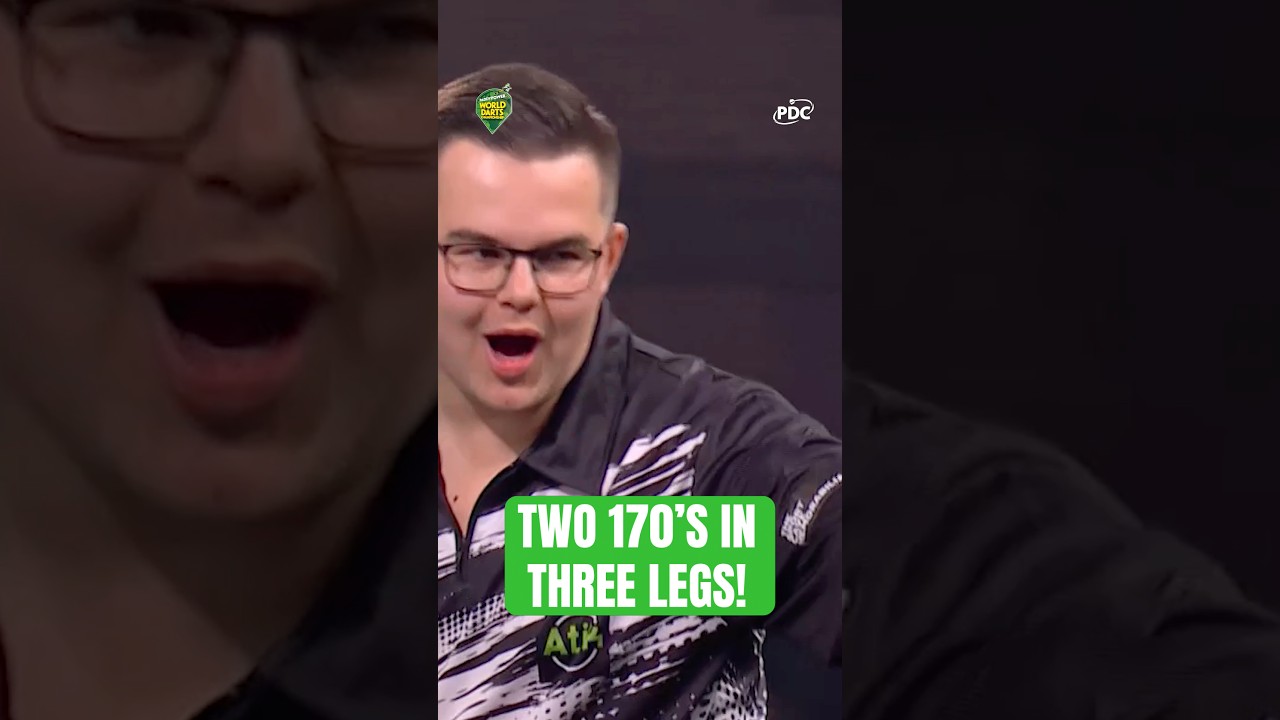 TWO 170’S IN THREE LEGS! 🤩 | 2025/26 Paddy Power World Darts Championship
