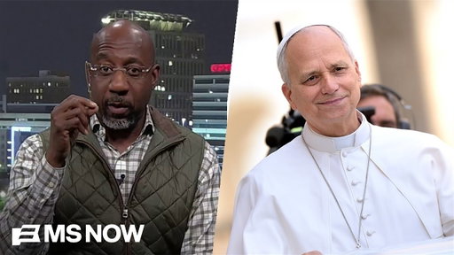 Warnock praises Pope Leo: ‘He has challenged this war-mongering president'