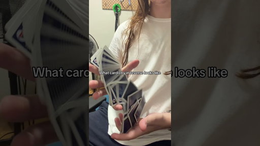 Cardistry in reverse #cardistry #magic #fyp #satisfying
