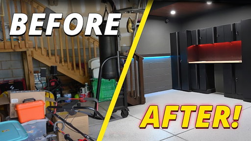 This Garage Was a Total Disaster… Until Now.