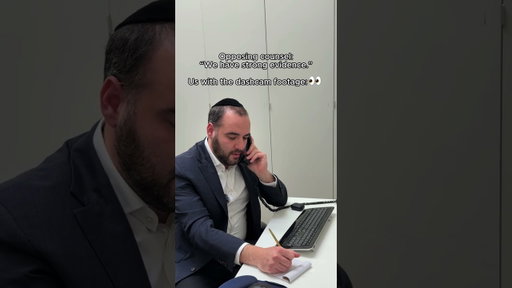 The Moment the Other Side Realizes They Already Lost #lawyer #insurance