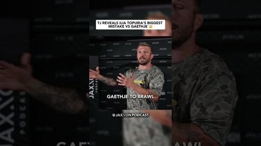 TJ Reveals Ilia Topuria's Biggest Mistake vs Gaethje
