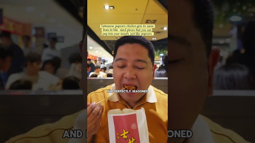 This XXL crispy chicken is literally bigger than my face! #foodreview
