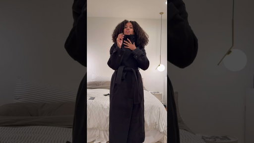 Winter Coat try on