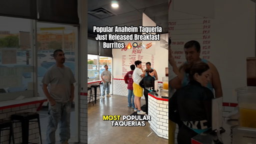 Ginormous Breakfast Burritos In Anaheim From Angel’s Tijuana Tacos #anaheim #orangecounty #food