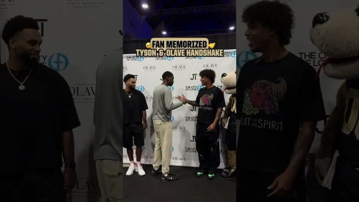 #Saints Fan memorized Olave 🤝 Tyson handshake #nfl #shorts