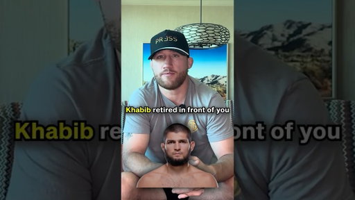 No man on earth was beating Khabib that night, he was fighting for something far greater...