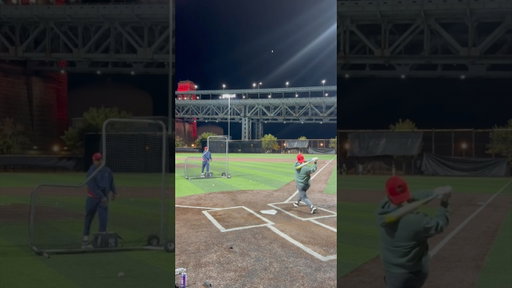Kid knows ball low key #baseball #hitting